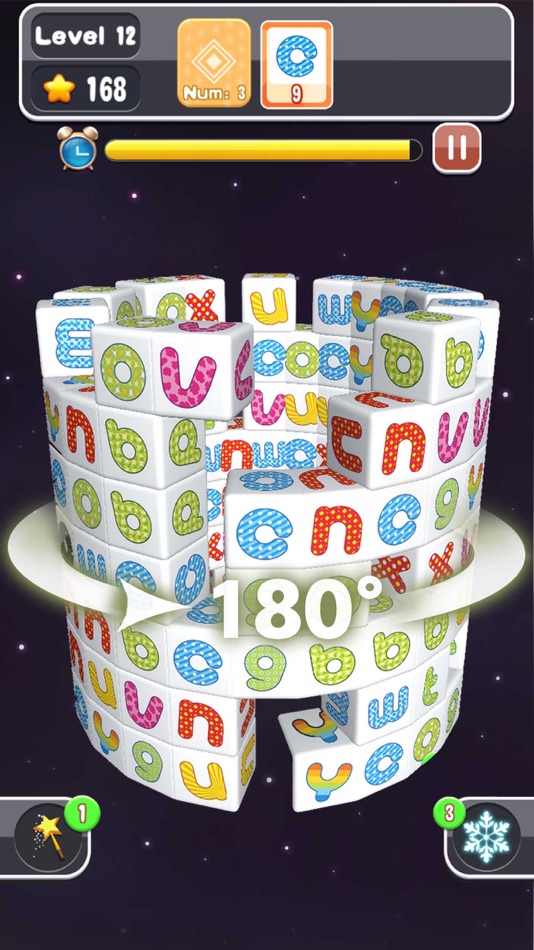 #3. Cube Match - Tiles Master 3D (iOS) 由: Unickie Technology Co., Ltd.