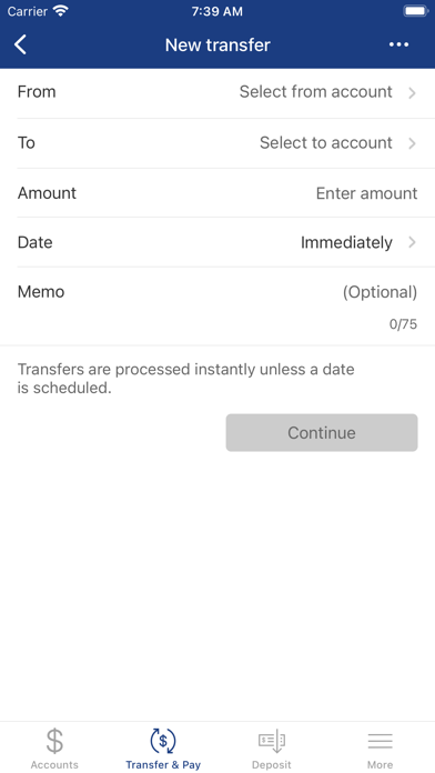 Merchants National Screenshot