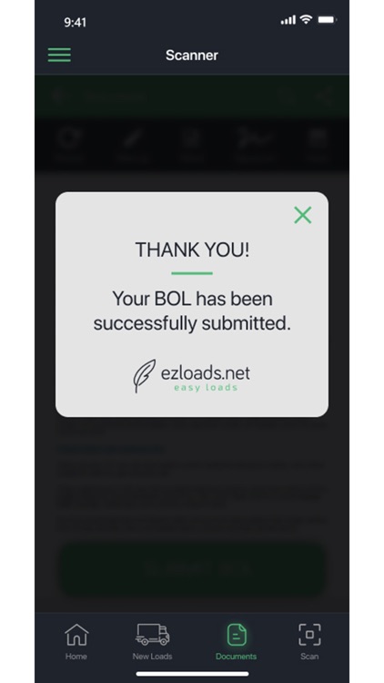 ezLoads Driver App and Scanner screenshot-6