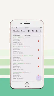 2vs2 matches tracker iphone screenshot 1