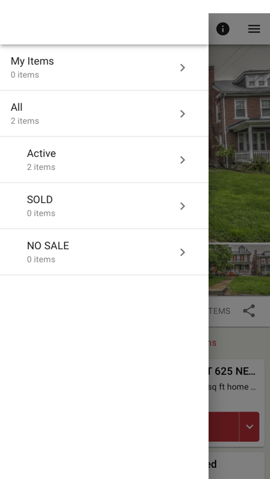 PA Auction Center Screenshot