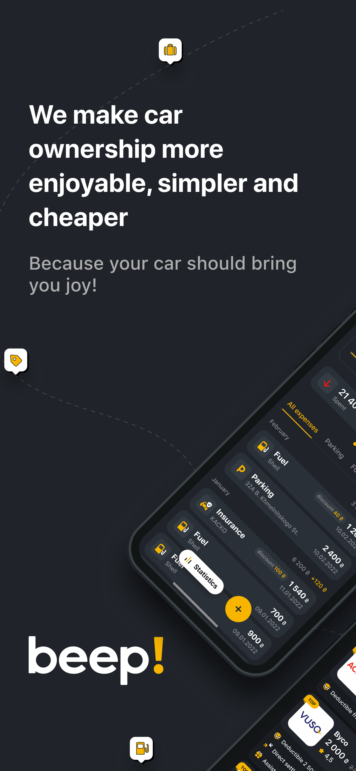 Beep! driver assistance