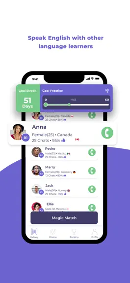 Game screenshot LinqiApp: Speak English Freely mod apk