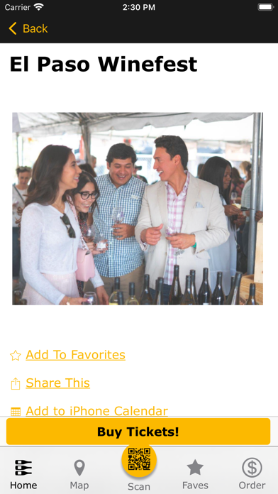 El Paso Winefest Screenshot