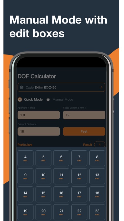 DOF Calculator for Photography screenshot-3