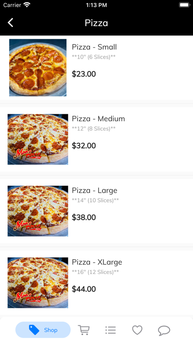 Moe's Pizza Screenshot