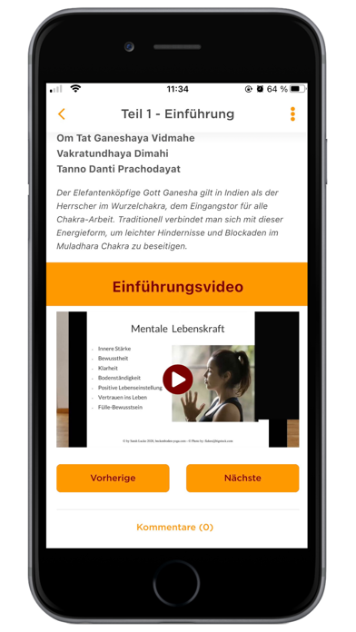 Yoga, Meditation & Beckenboden Screenshot