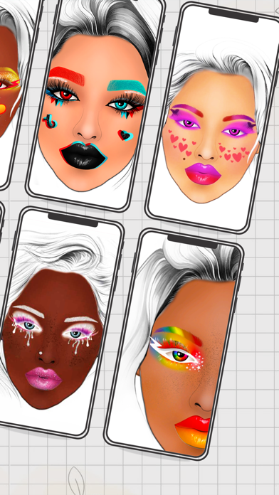 Face Chart - Makeup Guru Screenshot