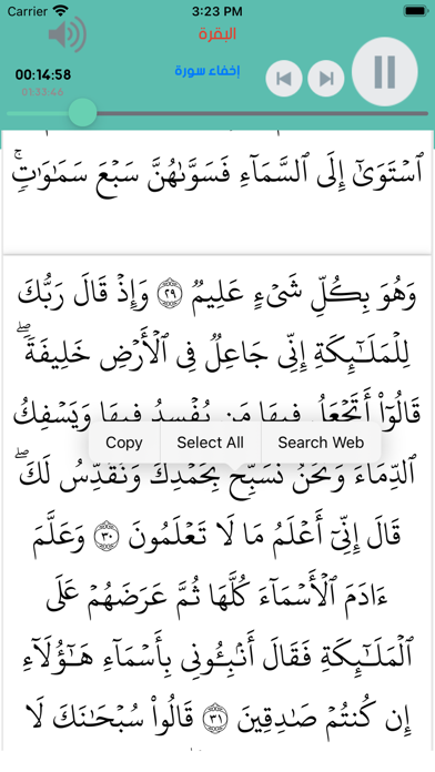 Al-Hosary Holy Quran - Offline Screenshot