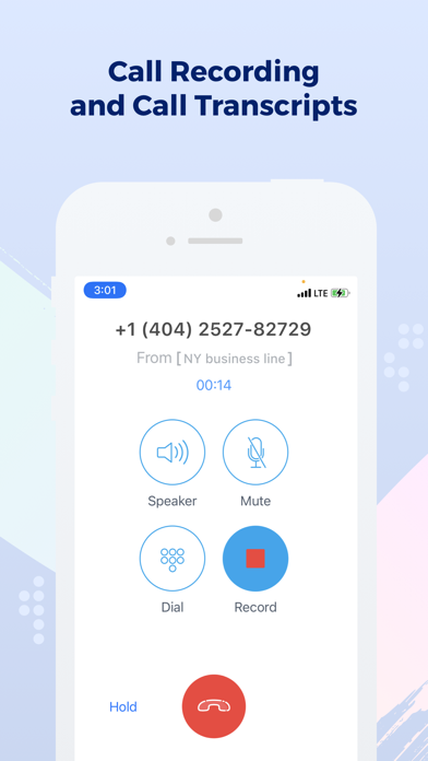 Screenshot #3 pour Ring4 - Second Phone Number