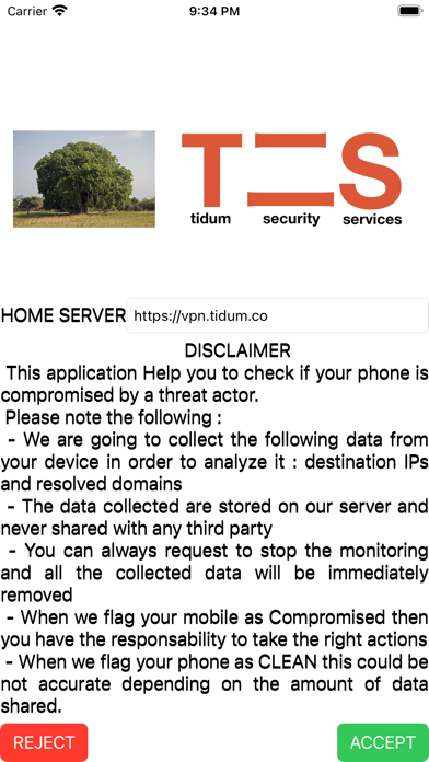 TidumVPN Screenshot