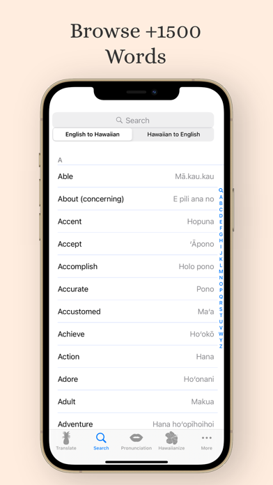 Hawaiian Words Dictionaryのおすすめ画像3