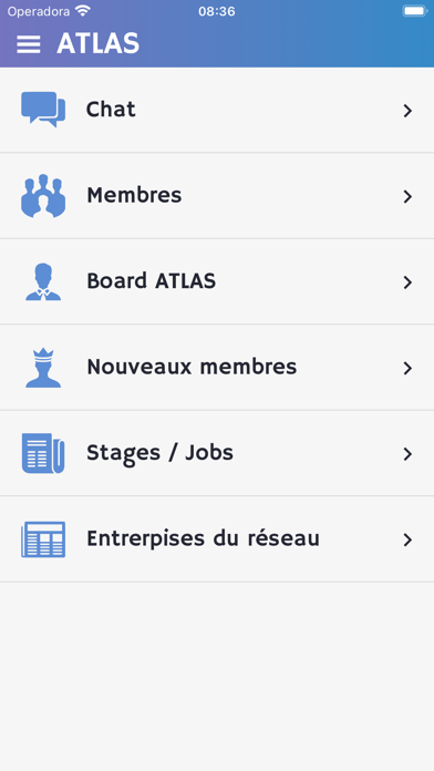 ATLAS Network Screenshot
