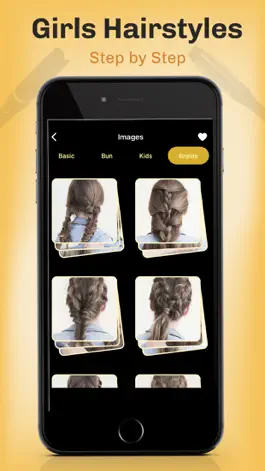 Game screenshot Girls HairStyle Step by Step apk