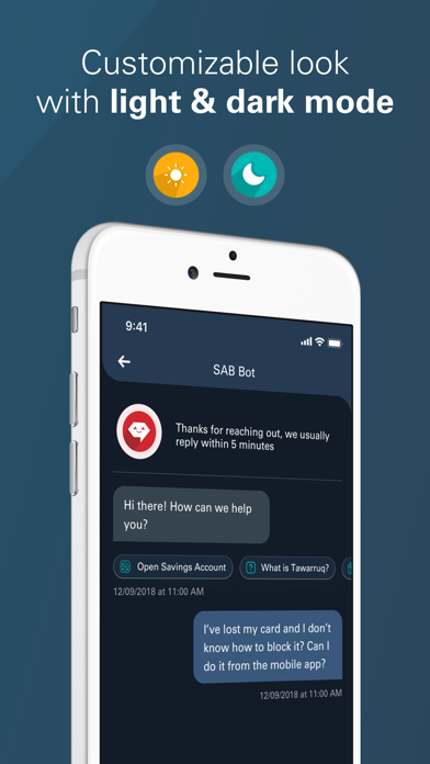 SAB Mobile Screenshot