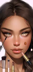 Vlinder Fantasy: Makeup games screenshot #5 for iPhone