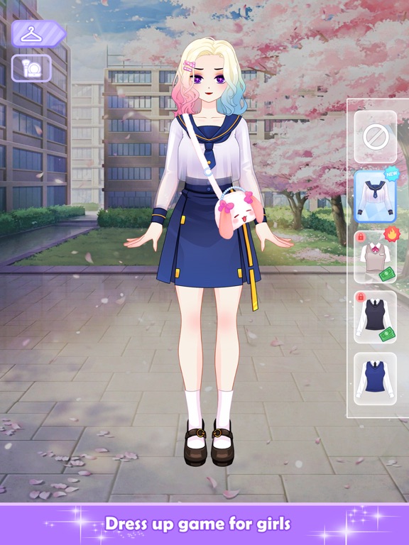 Screenshot #4 pour Anime Dress Up: Fashion Game