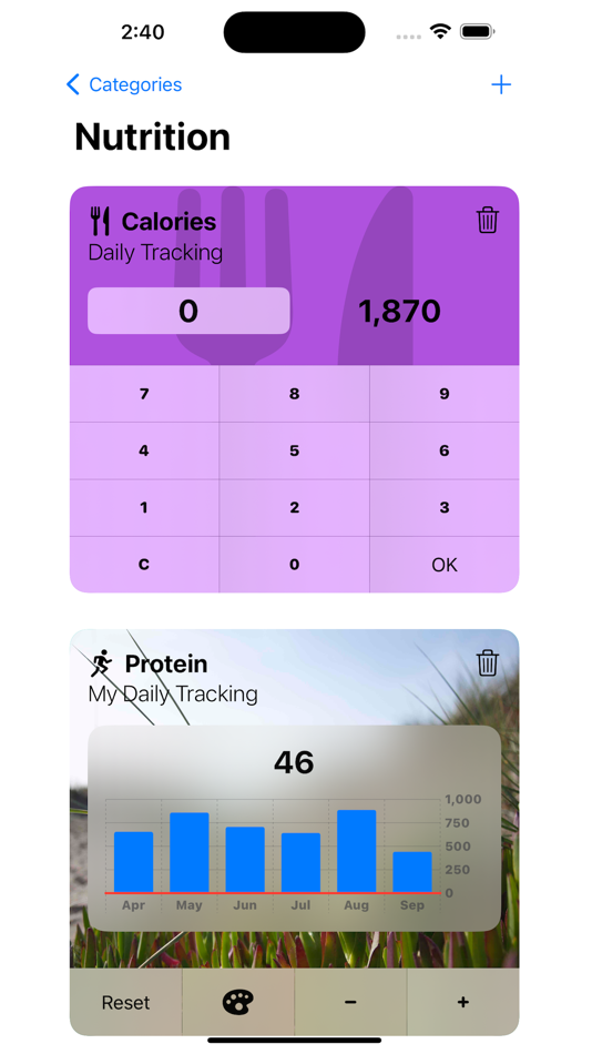 #2. Counters - Interactive Widgets (macOS) 由: Dudi Shani-Gabay