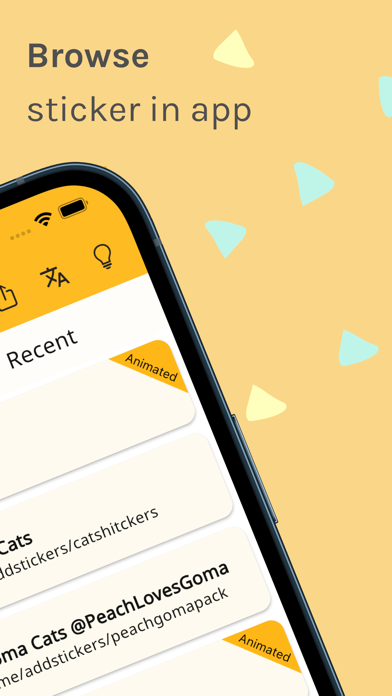 StickerPark - Add IM Stickers Screenshot