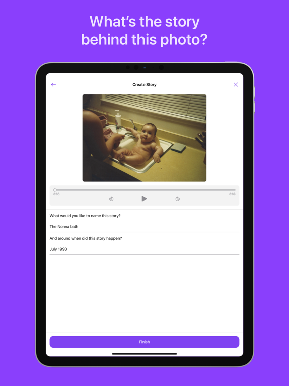 Kinoke | Share Stories iPad screenshot 1 - Social Networking app