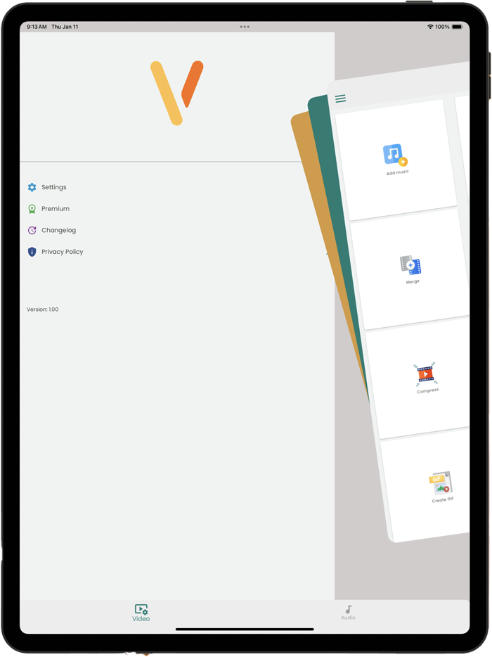 Vaux Video and Audio Editor