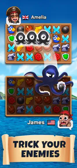 Game screenshot Pirates & Puzzles - PVP League apk