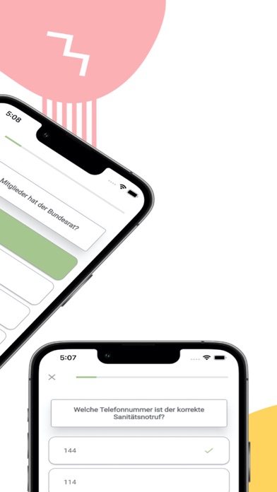 Swiss Citizenship Test Screenshot