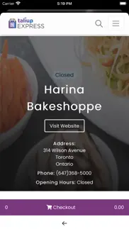 How to cancel & delete harina bakeshoppe 3