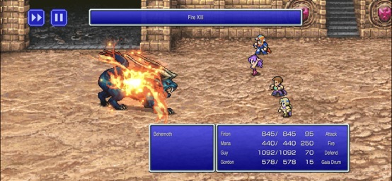 Screenshot of FINAL FANTASY II