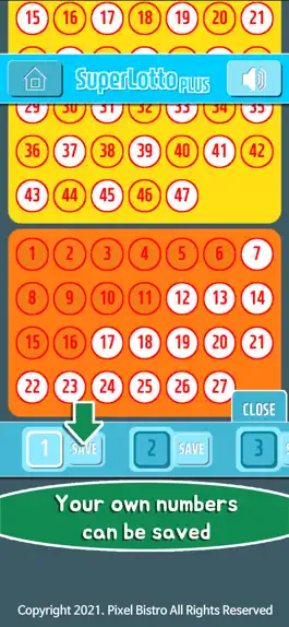 Game screenshot MegaBall : Lottery Generators hack