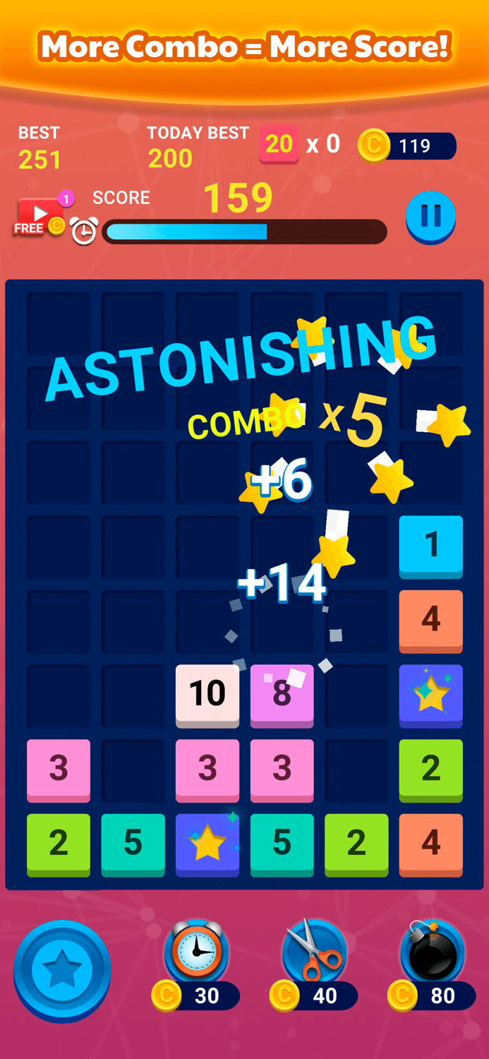 Merge Blocks Puzzle Game Fun