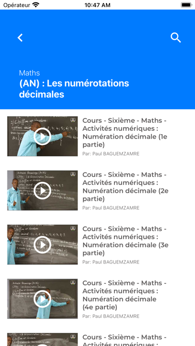 Écoles Au Burkina Screenshot
