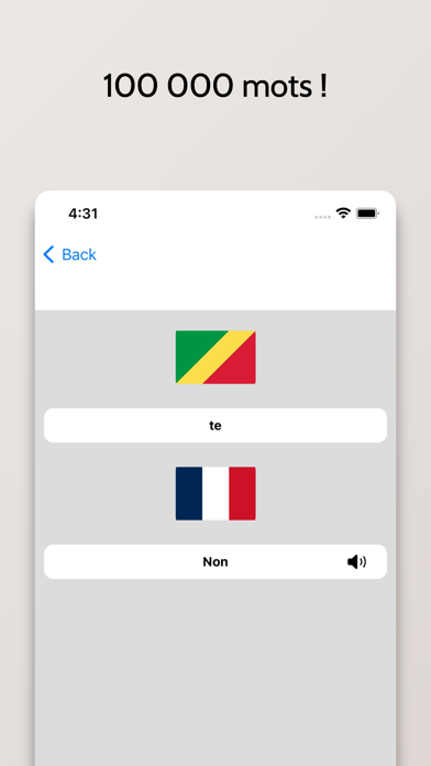 Dictionnaire Lingala-Français Screenshot