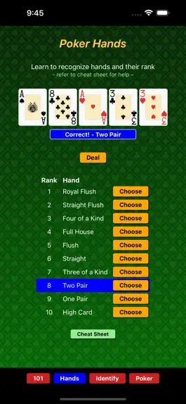 Game screenshot Poker 101 apk