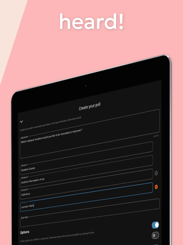 Demos - Social Polls
