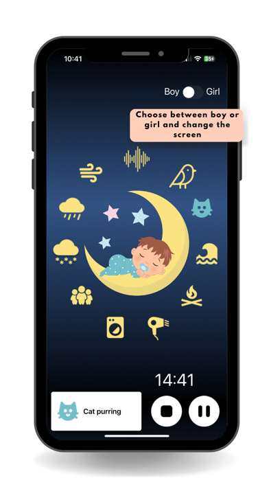 White Noise: Baby Sleep Sound Screenshot