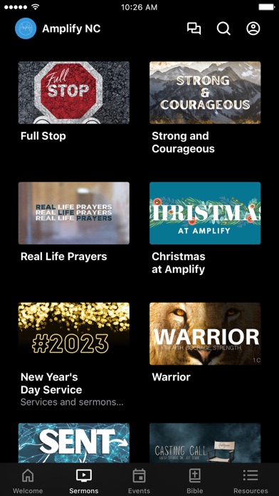 Amplify Church NC Screenshot