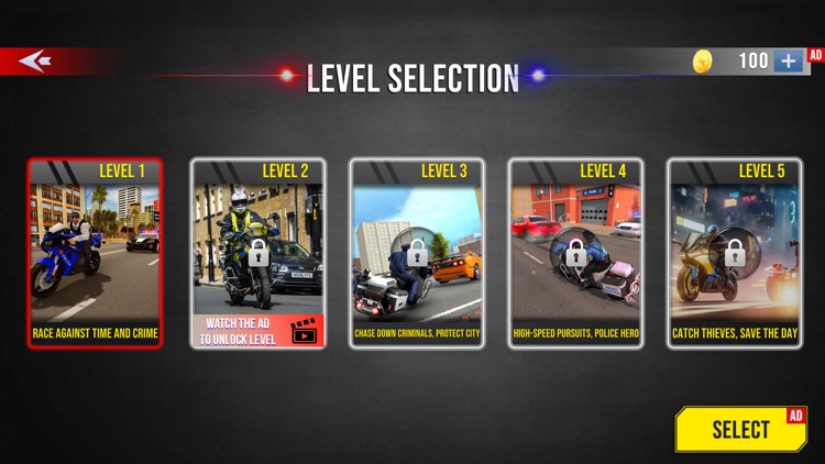 Police Bike Simulator Chase