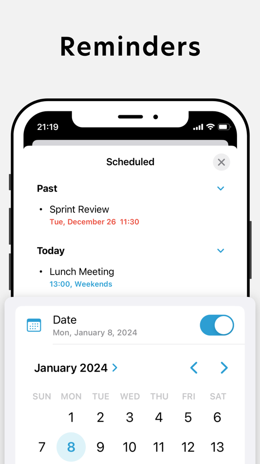 #2. Purelist: Notes & Tasks (macOS) 게시자: Shintaro Miyake