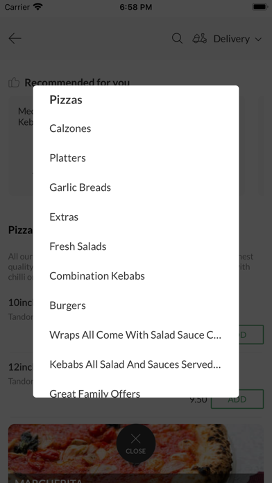 HLC Pizza And Kebab House Screenshot