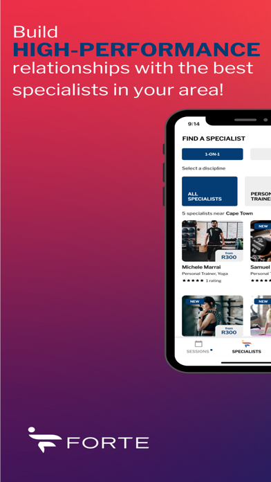 Forte App Screenshot