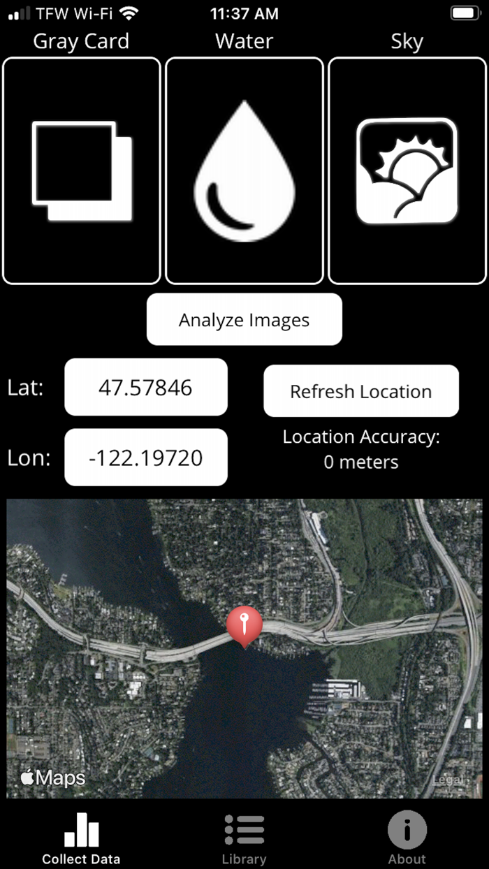 HydroColor Water Quality App