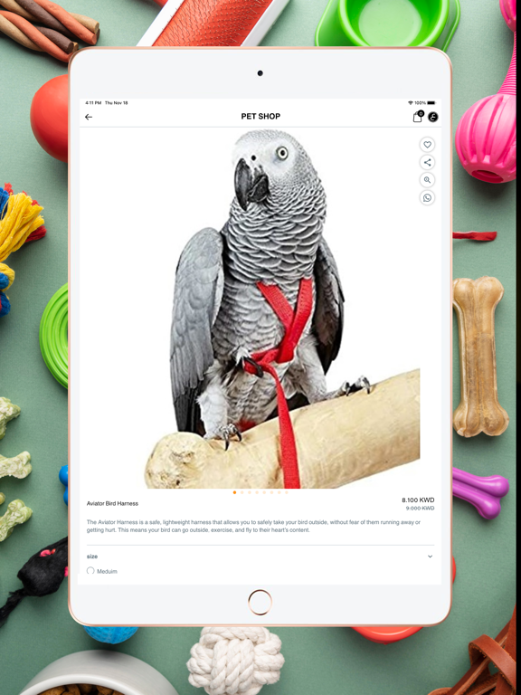 pet shop - بت شوب iPad screenshot 3 - Shopping app