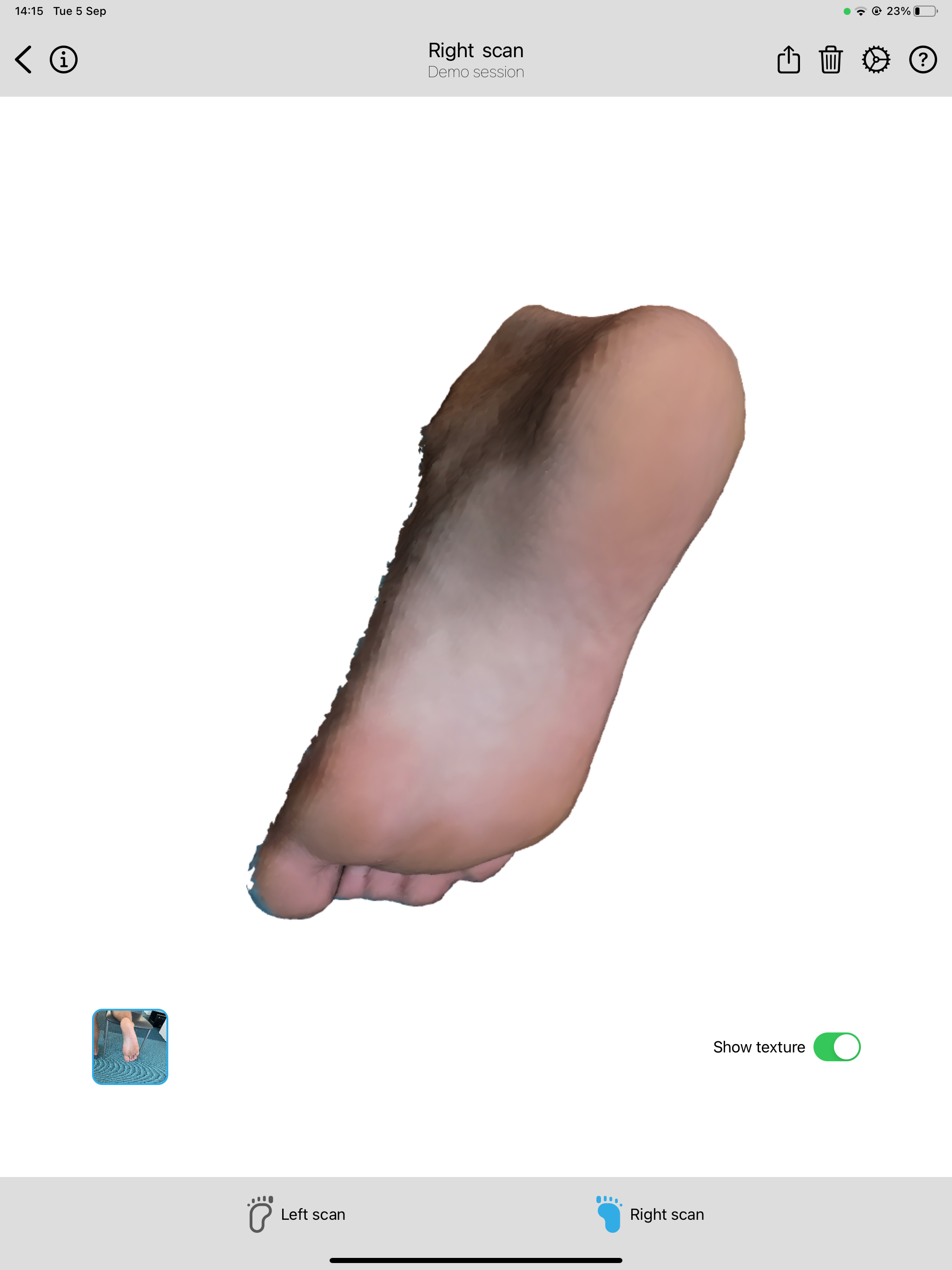 SAM - Scanning App Materialise