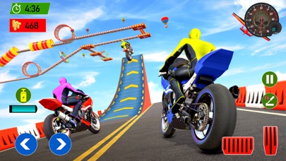 Superhero Bike Racing Games Screenshot