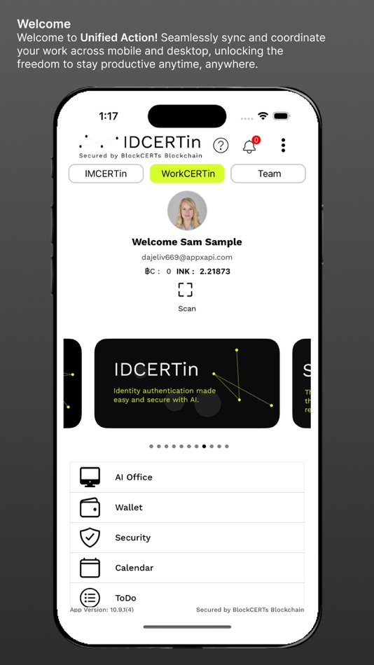 BlockCerts IDCERTin - 10.7.25 - (iOS)