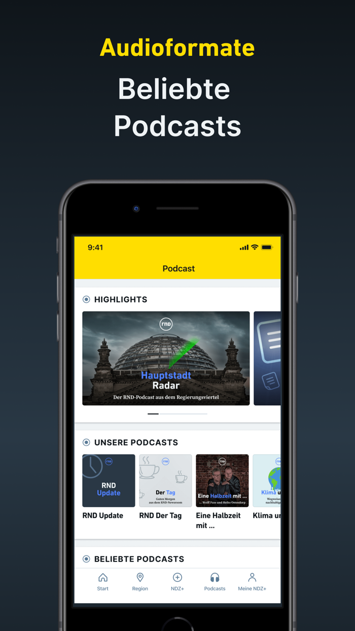 NDZ - Nachrichten und Podcast