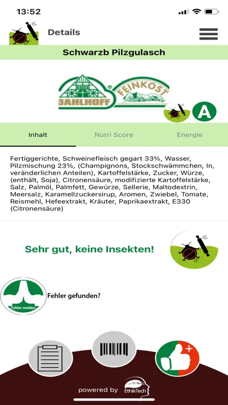 Insekten Wech! mit Ethiktech screenshot 5 of 7