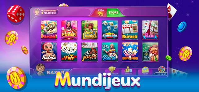 MundiJeux: Bingo, Dominos… dans l'App Store