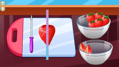 Cooking strawberry short cake Screenshot